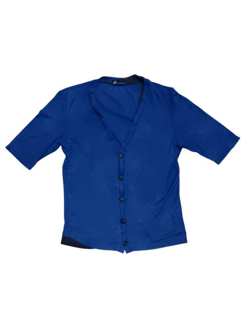 Other Designers AERO BY TORNADO MART SHORT SLEEVE CARDIGAN
