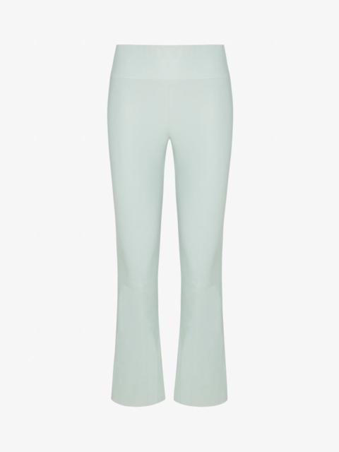 SPRWMN LEATHER ANKLE FLARE