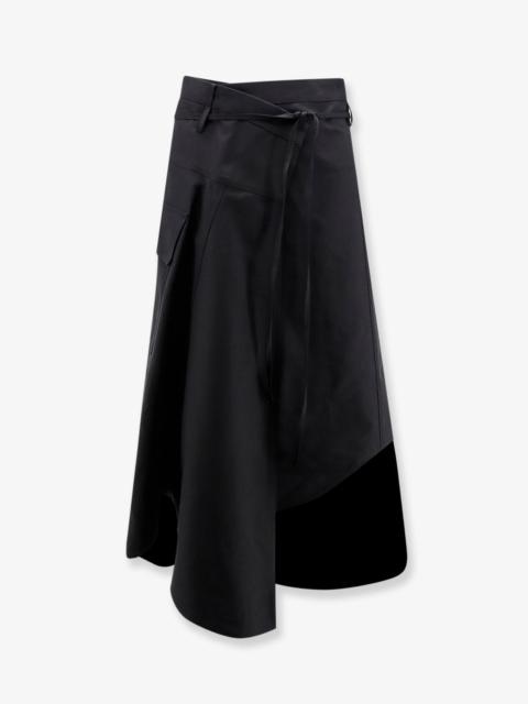 Bottega Veneta Bottega Veneta Women Compact Cotton Canvas Skirt