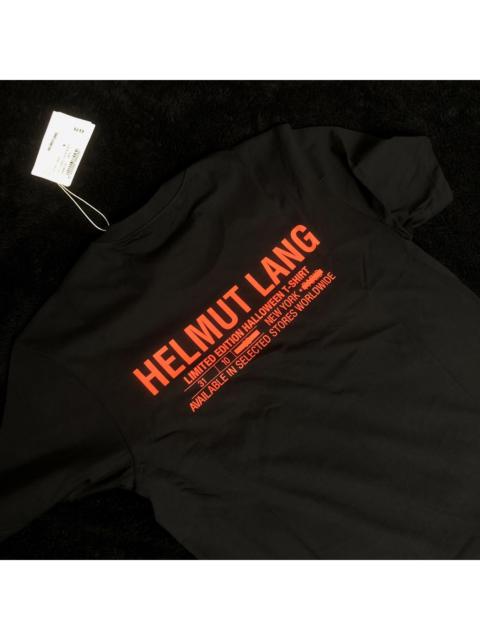 Helmut Lang Halloween Logo Limited Edition T Shirt