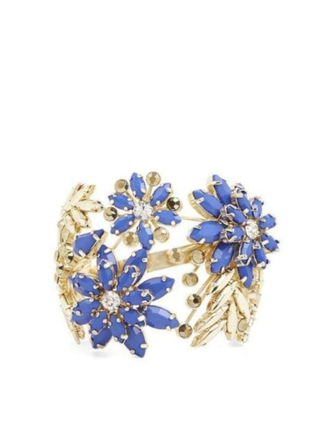 Other Designers BCBGMAXAZRIA - Floral Stone Cuff Bracelet