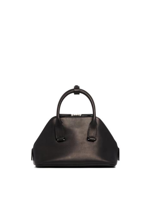 The Row Mini Devon Black Bag