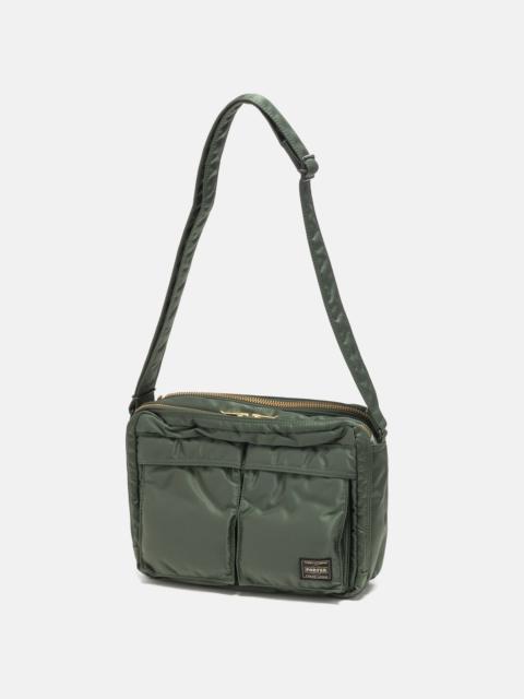 PORTER TANKER Sling Bag w/ Zip (L) Sage Green