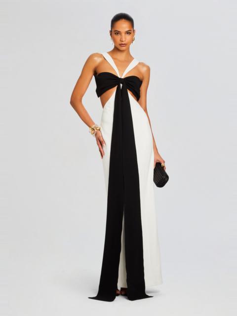 RETROFÊTE ELIZABETH BOWED EVENING GOWN
