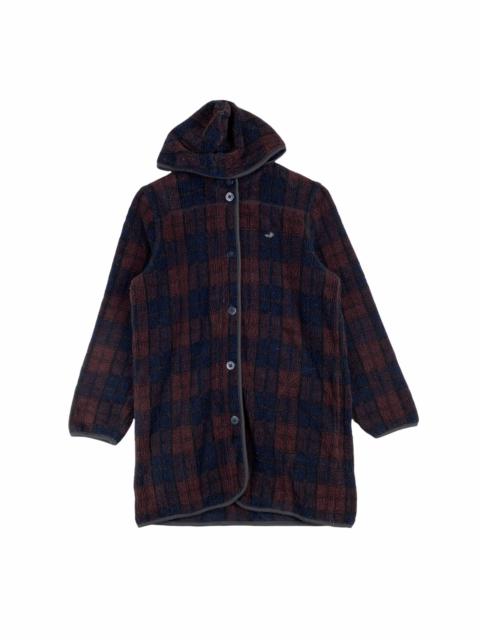 Other Designers Vintage - VINTAGE CROCODILE SMALL LOGO FLEECE HOODIE SWEATER PARKAS