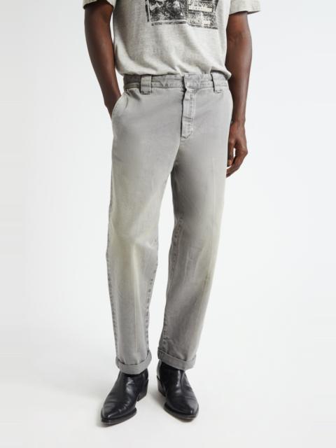 Golden Goose Golden Goose Journey Cotton Chinos in Grey at Nordstrom
