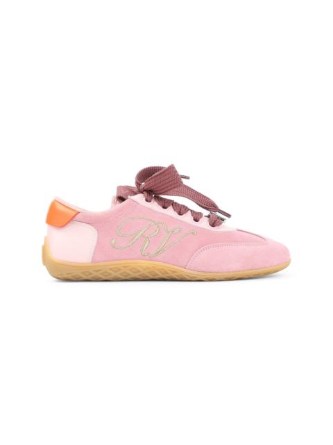 Roger Vivier Roger Vivier Pink Low Top Sneakers Women