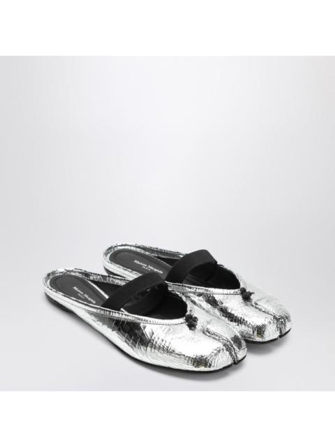 Maison Margiela Maison Margiela Mule Tabi Broken Mirror Silver Women
