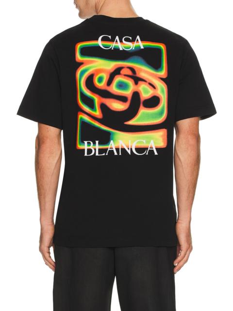 CASABLANCA Heat Map Classic T-Shirt