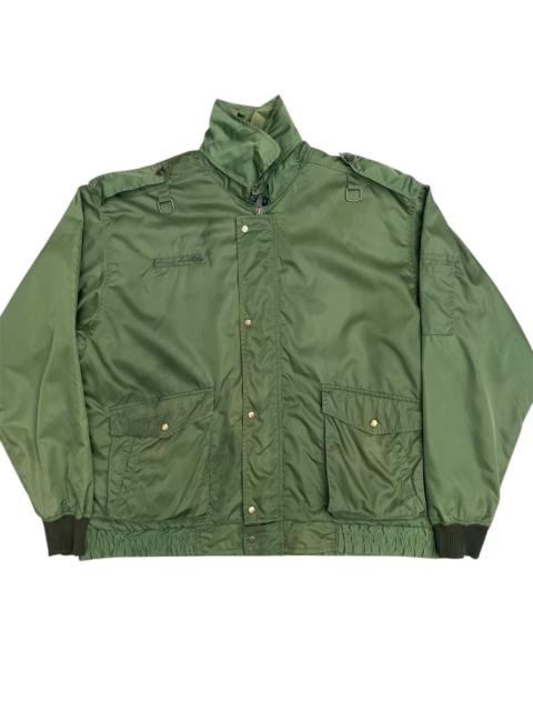Other Designers Other × Vintage - Vintage Military Utility Jacket – Epaulet & Pocket Detail
