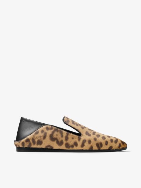 JIMMY CHOO Eliot Slipper
Natural Leopard Print Pony Leather Slippers