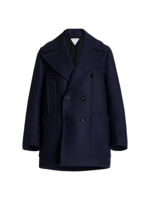 Bottega Veneta Wool Felt Jacket blue