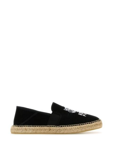 KENZO Kenzo Men Black Canvas Espadrilles