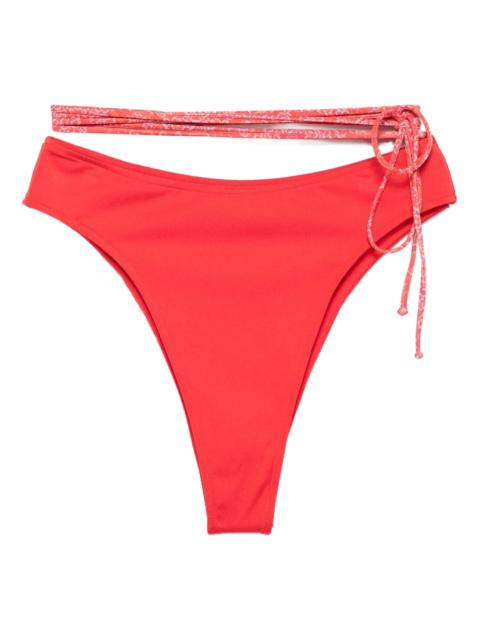 ROBERTA EINER x Kiss ‘n Thrill Sienna high-rise bikini bottoms