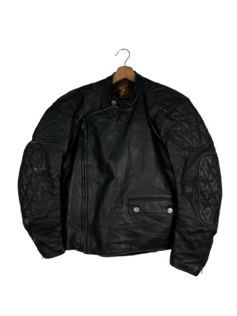 Other Designers 🔥90’s VINTAGE BIKER RACER LEATHER JACKET KADOYA JAPAN