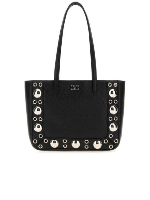 Valentino Valentino Garavani Nellcôte Mini Shopping Bag In Grainy Calfskin
