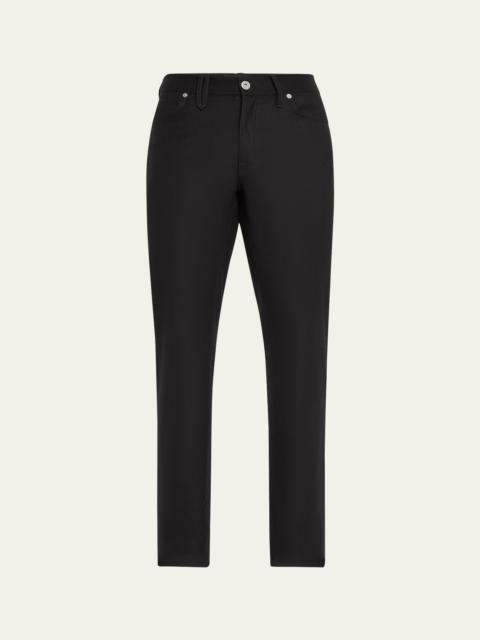 Brioni Men's Meribel Wool Flannel 5-Pocket Pants