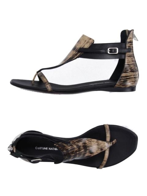Other Designers CNC Costume National - Costume National two-tone Sandal