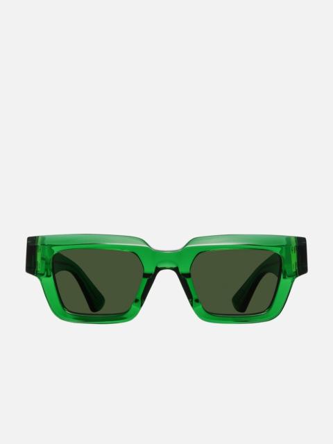 Bottega Veneta HINGE ACETATE SQUARE SUNGLASSES