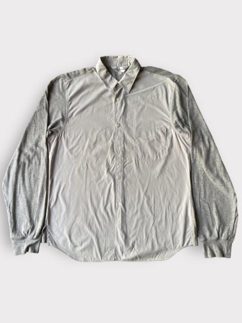 Comme Des Garçons CDG Shirt Line Mix Fabric Shirt