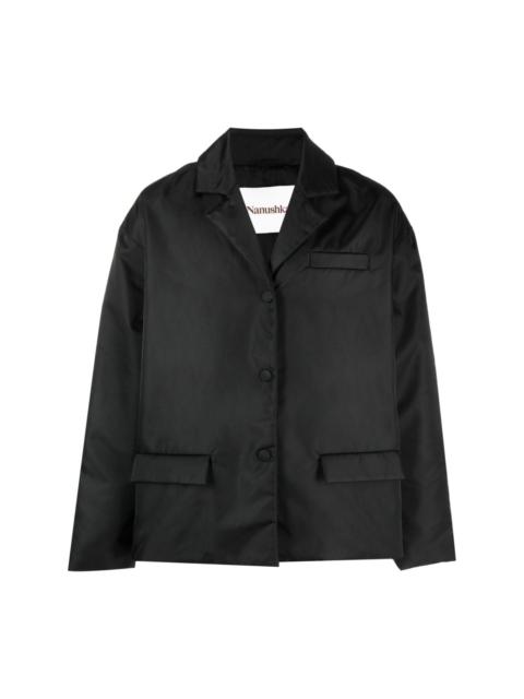 Nanushka padded single-breasted blazer