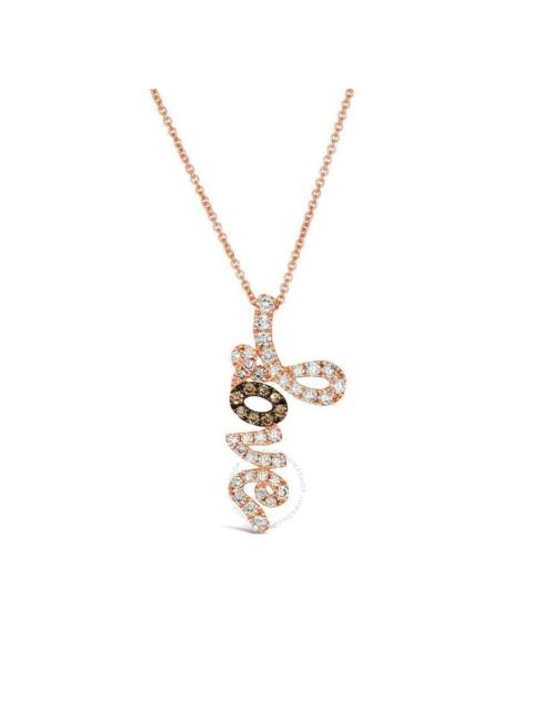 Other Designers Le Vian Ladies Love Necklaces set in 14K Strawberry Gold