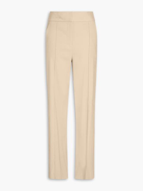 VERONICA BEARD Cruz linen-blend straight-leg pants