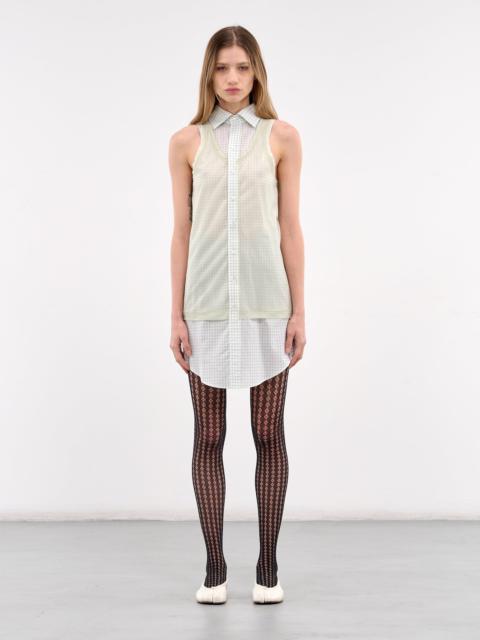 Maison Margiela Back To Front Check Shirt