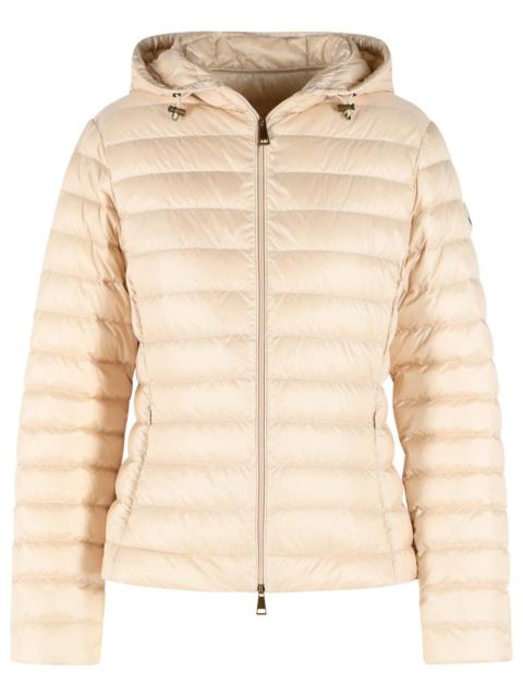 Moncler Moncler 'Igelhood' Light Beige Polyamide Down Jacket Women