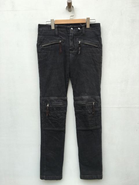 Other Designers Designer - Max Fritz Japan Biker Zipper Pocket Jeans