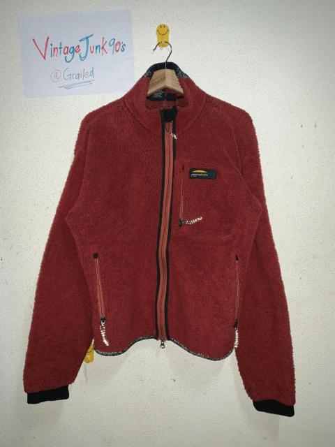 Other Designers Japanese Brand - Chlorophylle Dip pile Pocket fleece jacket