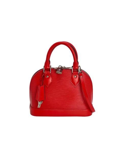 LOUIS VUITTON Alma BB Epi Coquelicot Shoulder Bag