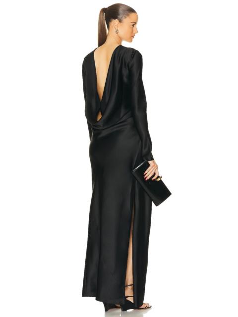 CHRISTOPHER ESBER Palladium Long Sleeve Tuck Dress