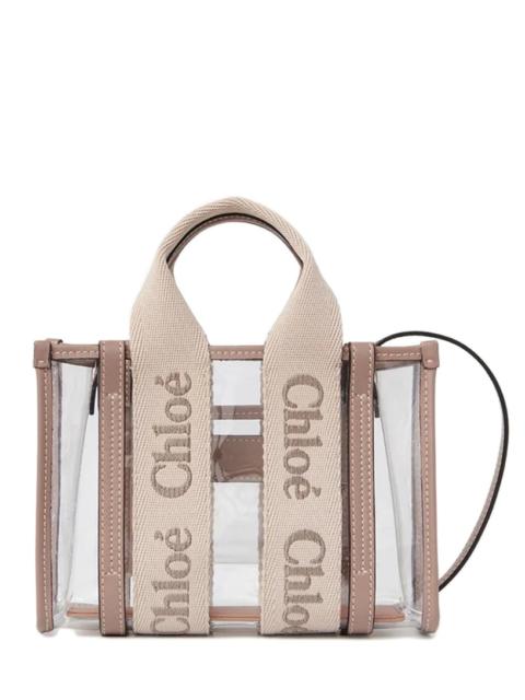 Chloé Women Mini Woody Tote Bag In Jelly
