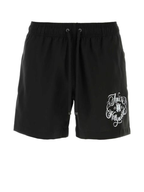 AMIRI Amiri Men Black Polyester Swimming Shorts