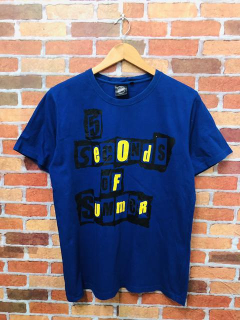 Other Designers Band Tees - 5 Second of summer live tour 2015