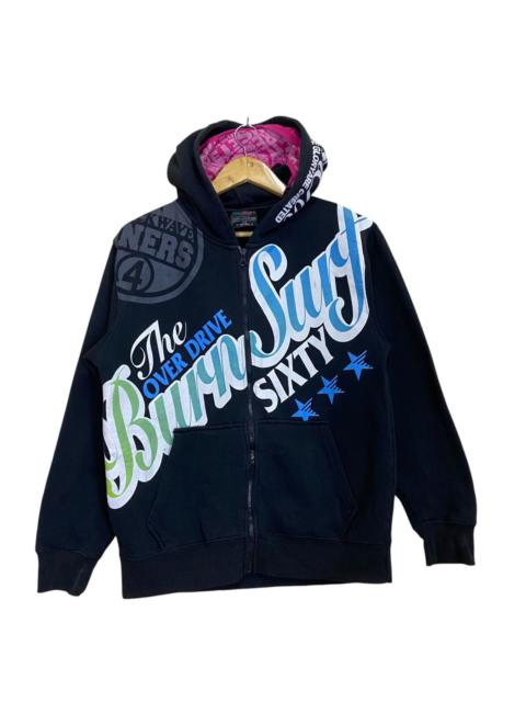 Other Designers Vintage - The Overdrive Burn Surf Sixty by Oblo Design Zipper Hoodie