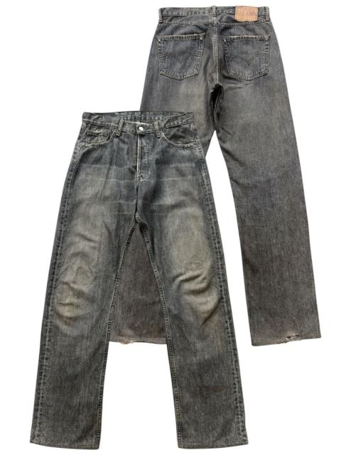 Levi's Vintage Levi’s 509 Black Distressed Denim Jeans 31x32.5