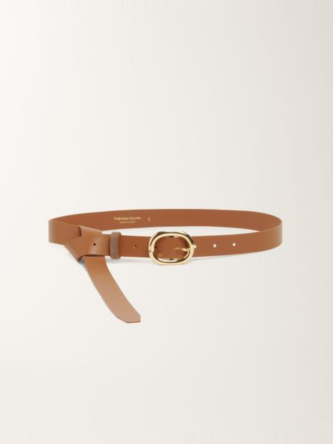 FABIANA FILIPPI Nappa leather belt