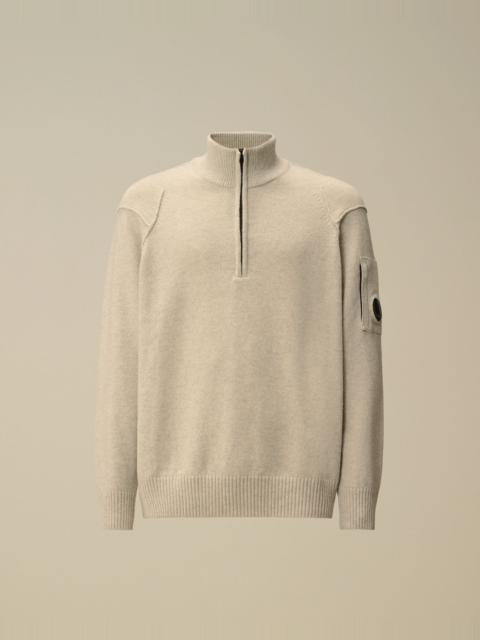 C.P. Company Lambswool GRS Half Zip Sweater