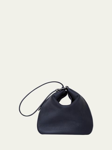 AKRIS Anna Medium Leather Hobo Bag