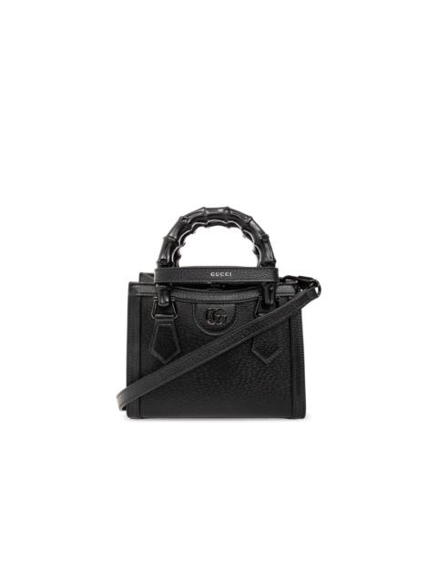 GUCCI GUCCI Diana Mini Black Top Handle Bag New & Authentic