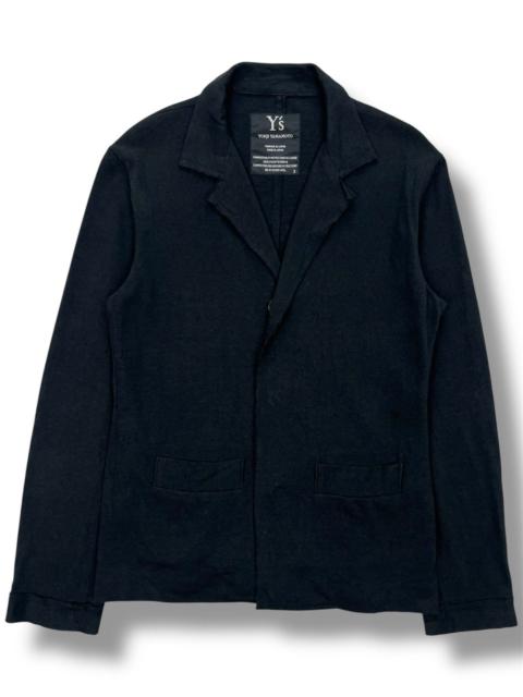 Yohji Yamamoto Y’s Yohji Yamamoto Snap Button Raw Edge Jacket