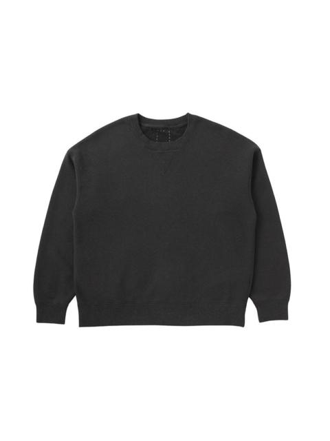 visvim JUMBO SB SWEAT L/S (FINE WOOL) BLACK