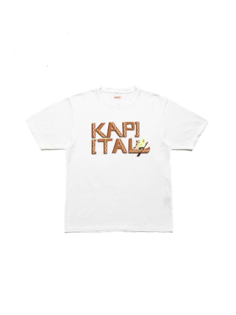 Kapital 20/- Jersey Crew T (CANOE KAPITAL) - Brick