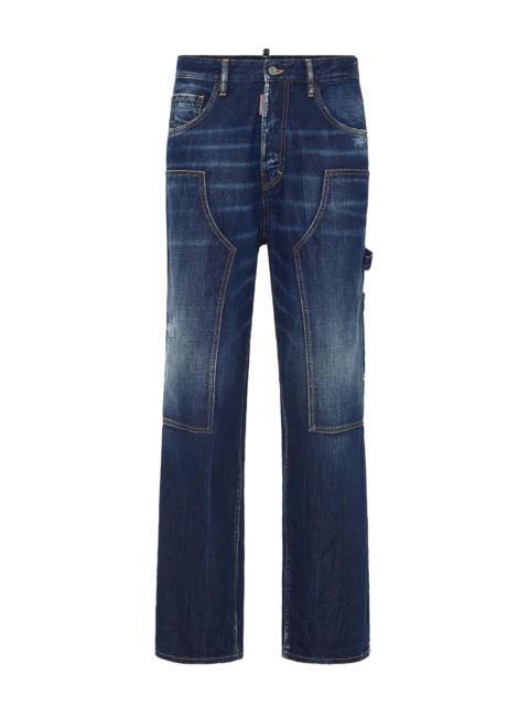 DSQUARED2 JEANS DARK SEMPLICE LOOSE CARPENTER DSQUARED2