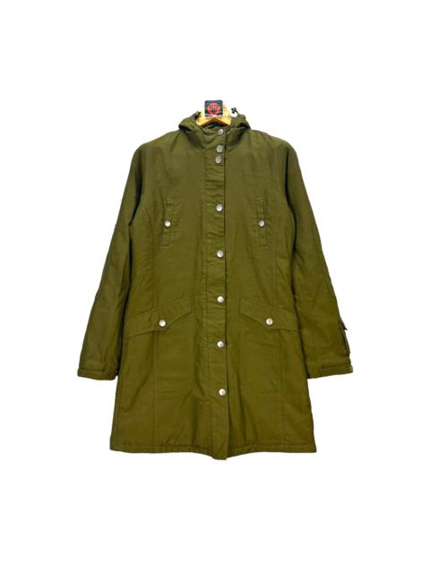 adidas ADIDAS WOMEN'S LONG JACKET / GREEN PARKA #7670-163