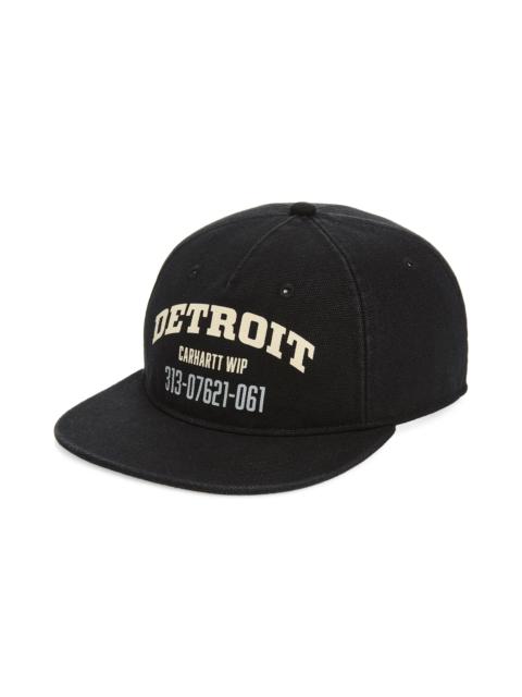 Carhartt Carhartt Work In Progress Arcan Cotton Canvas Adjustable Baseball Cap in Black at Nordstrom