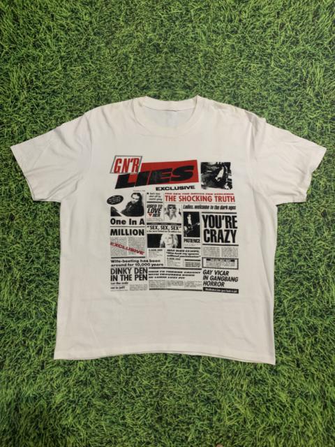📰 Vintage Guns N' Roses "G N' R Lies" Newspaper Print T-Shirt! 📰