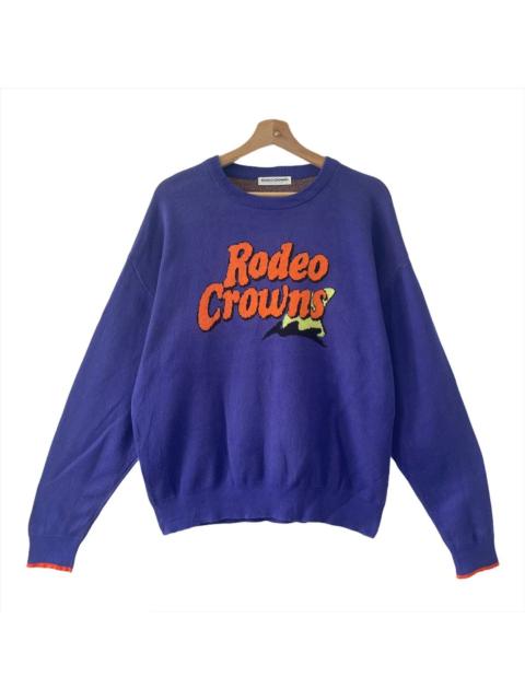 Other Designers Japanese Brand × Vintage - Vintage Rodeo Crowns Crewneck Sweatshirt Size L